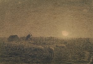De Herder bij de Kudde bij Maanlicht